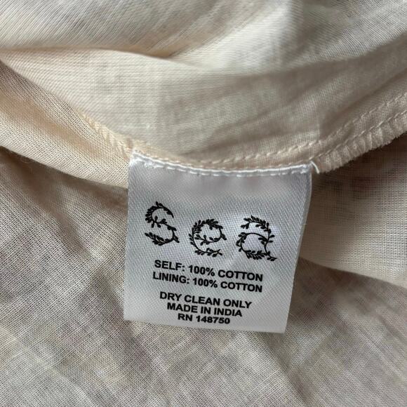 Sea New York Size 4 Ivette Flutter Sleeve Smocked Midi Dress Floral Indie Boho - Picture 7 of 7